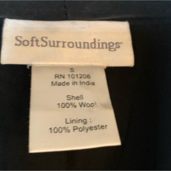 Soft Surroundings Izmir Wool Patchwork Floral embroidered Cardigan Jacke… - Picture 10 of 12